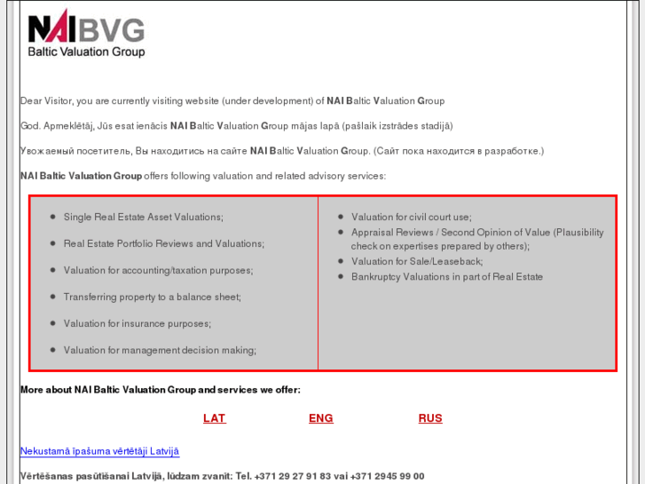 www.balticvaluationgroup.com