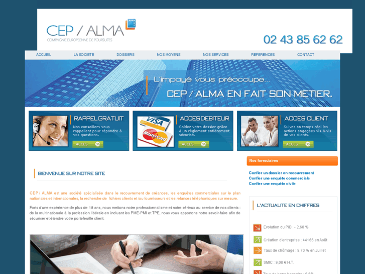 www.cep-recouvrement.com