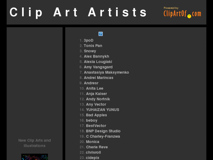 www.clipartartists.com