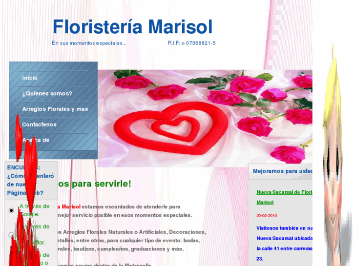 www.floristeriamarisol.com.ve