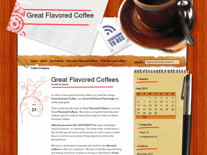 www.great-flavored-coffees.com