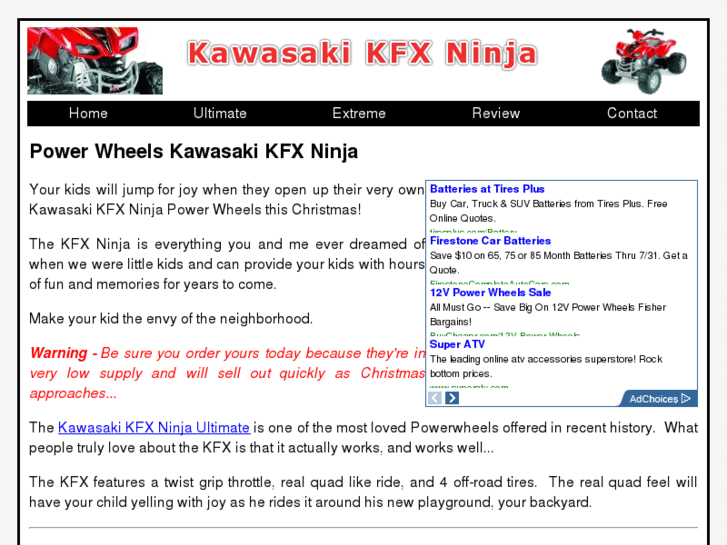 www.kawasakikfxninja.com