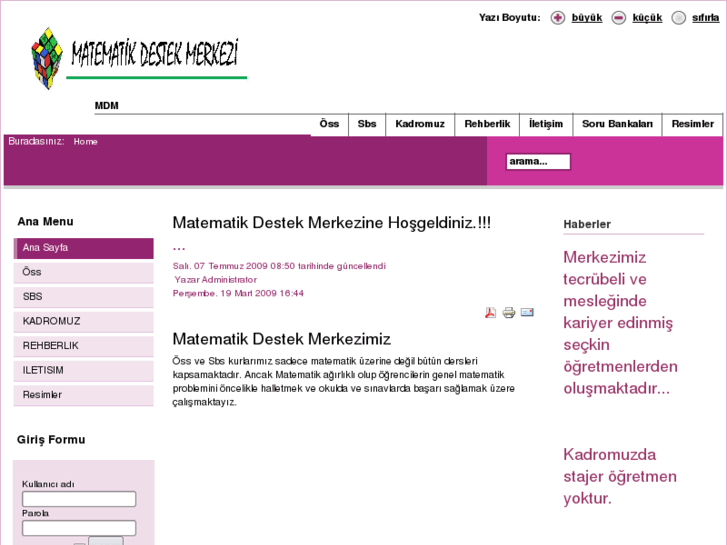 www.matematikdestekmerkezi.com