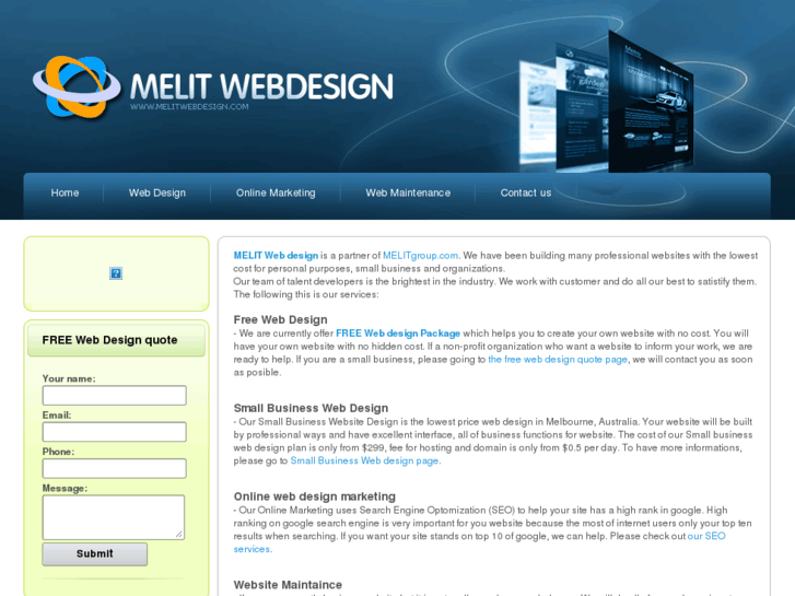 www.melitwebdesign.com