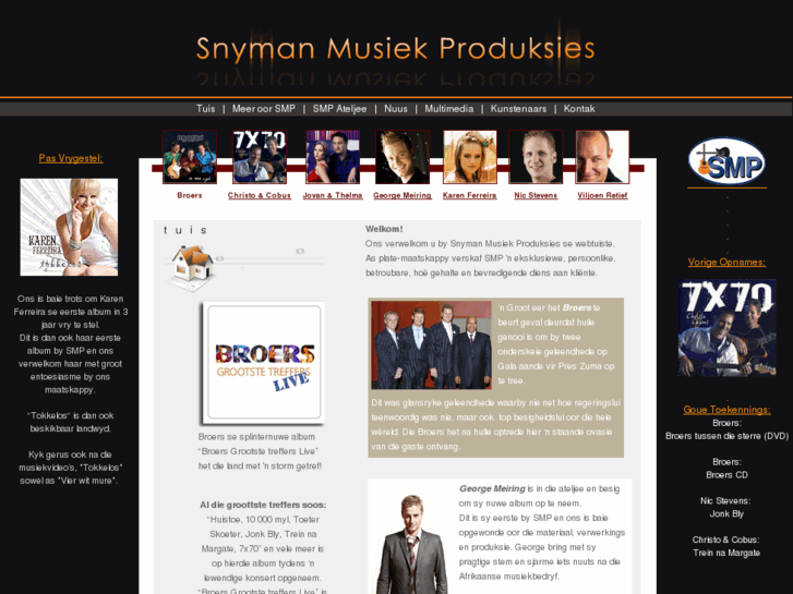 www.snymanmusiekproduksies.net