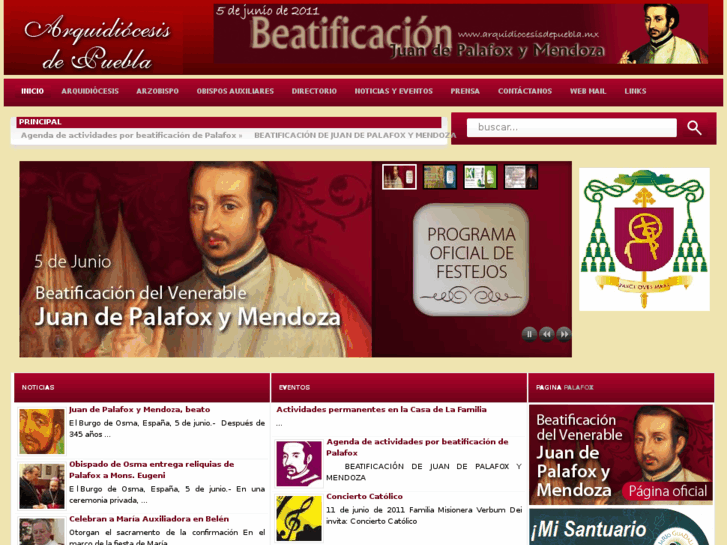 www.arquidiocesisdepuebla.mx