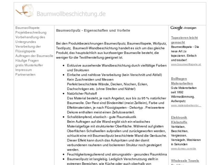 www.baumwollbeschichtung.de