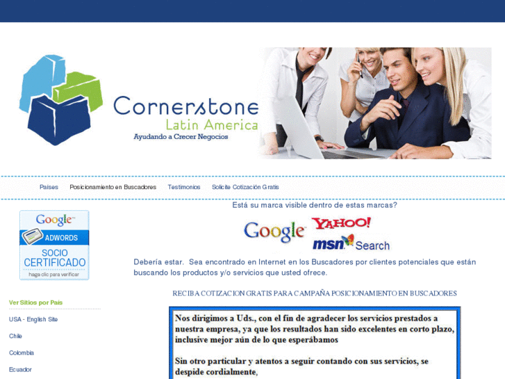 www.cornerstonelocalla.com