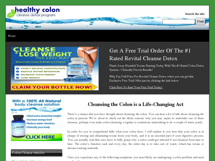 www.healthycoloncleanse.org