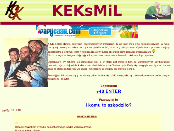 www.keksmil.info