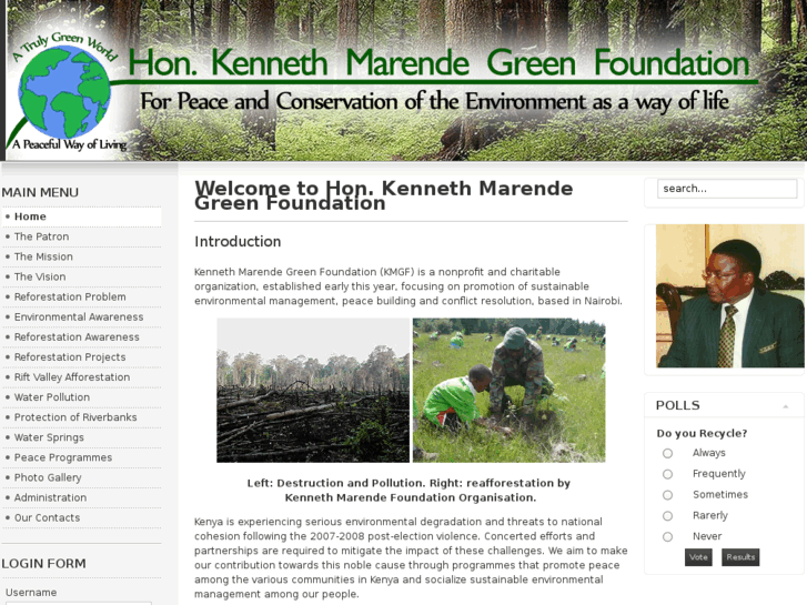 www.kennethmarendefoundation.info