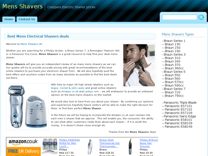 www.mensshavers.org.uk