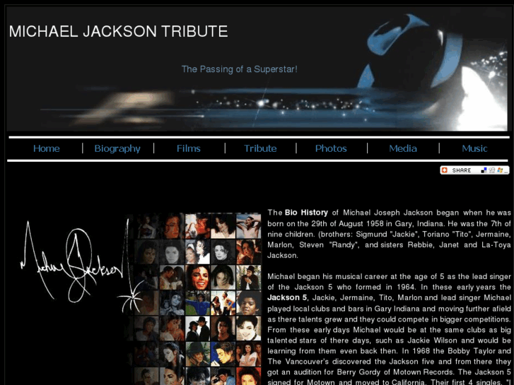 www.michaeljacksondeceased.com