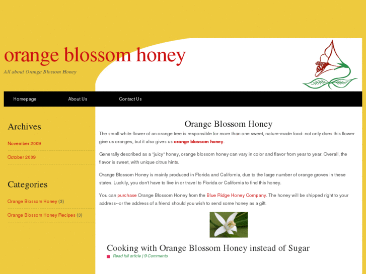 www.orangeblossomhoney.org