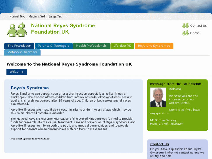 www.reyessyndrome.co.uk