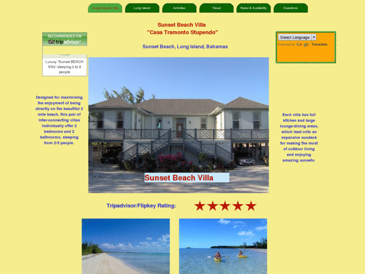 www.sunsetbeachvillabahamas.com