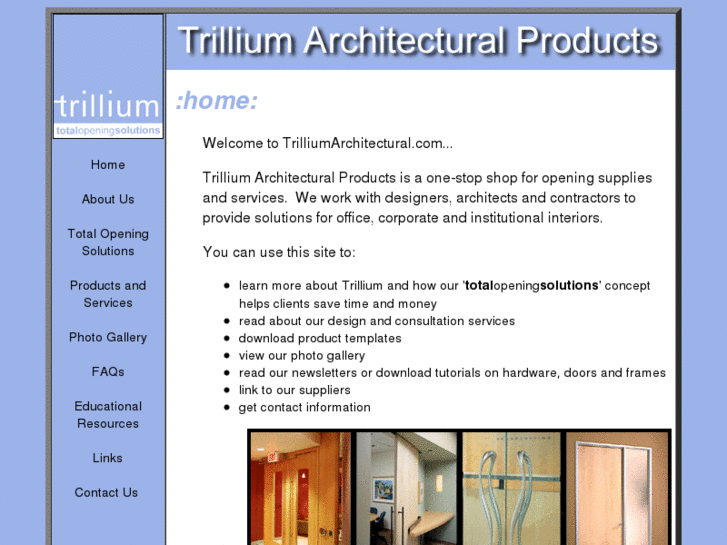 www.trilliumarchitectural.com