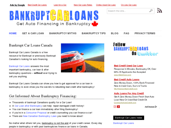 www.bankruptcarloans.com