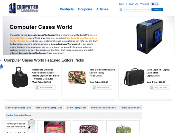 www.computercasesworld.com