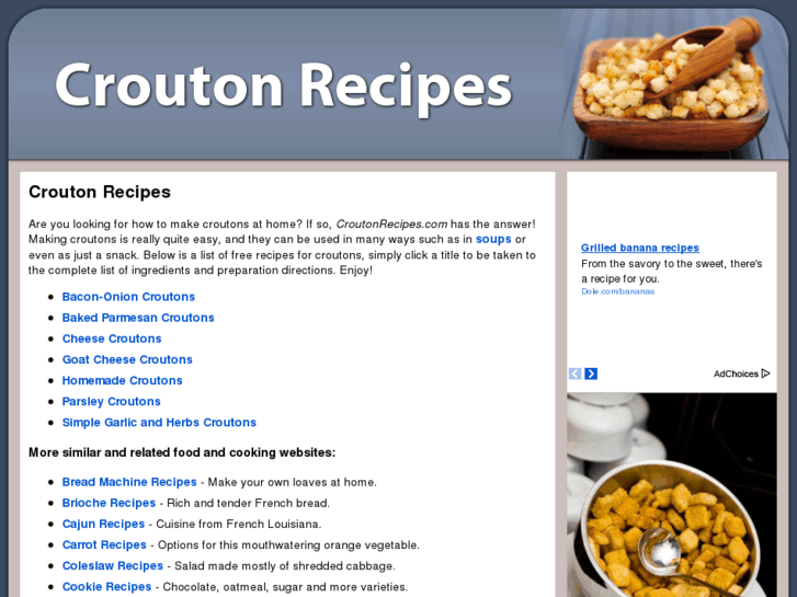 www.croutonrecipes.com