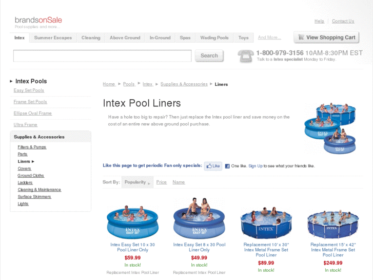 www.intexpoolliner.com