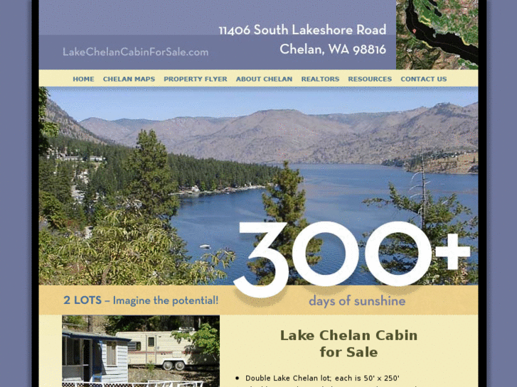 www.lakechelancabinforsale.com