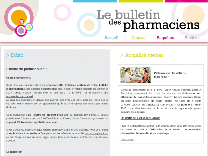 www.le-bulletin-des-pharmaciens.com