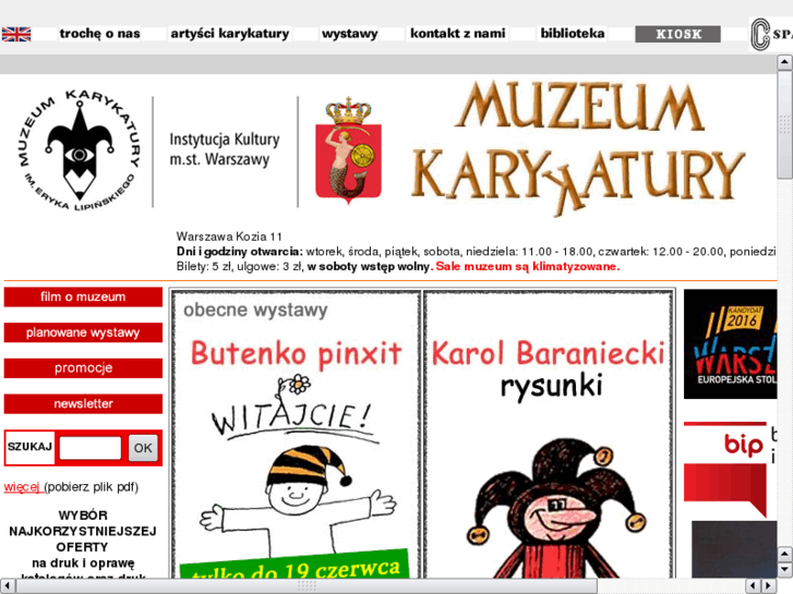 www.muzeumkarykatury.pl