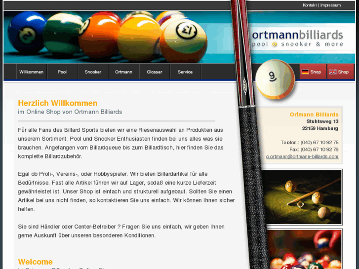 www.ortmann-billiards.com