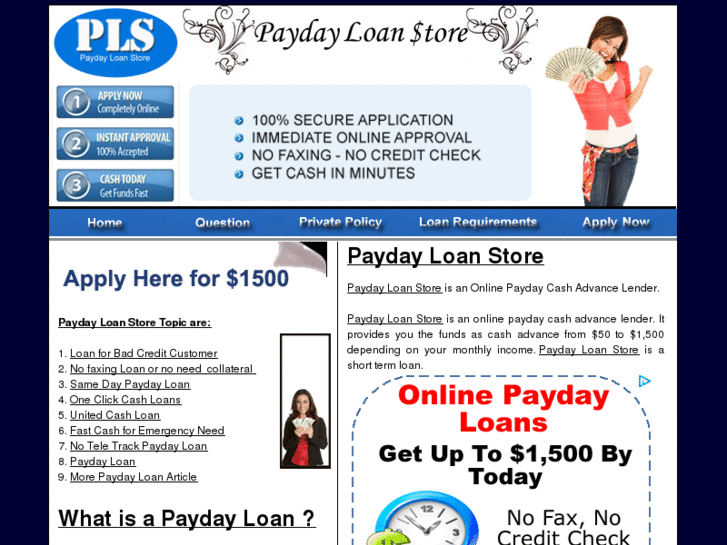 www.paydayloanstore.info