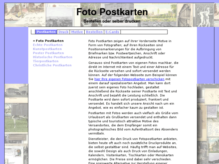 www.postkarte.ws