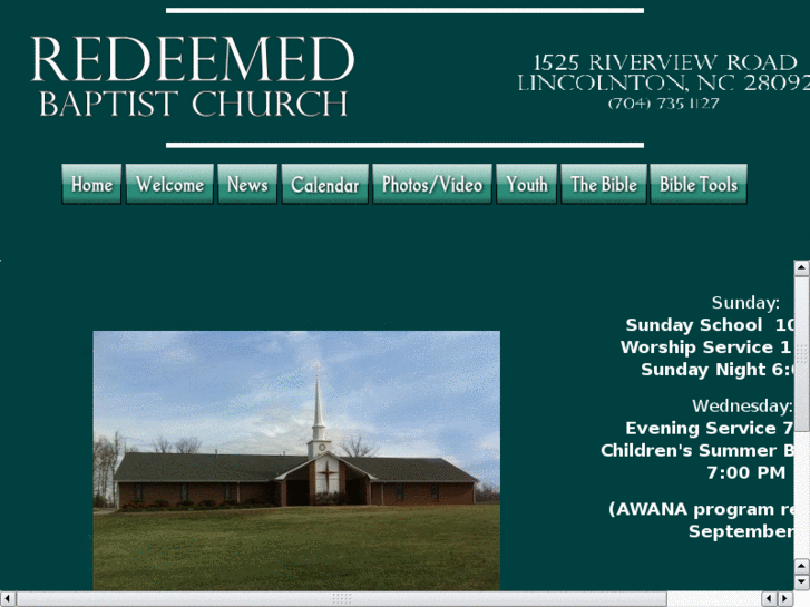 www.redeemedbaptistchurch.com