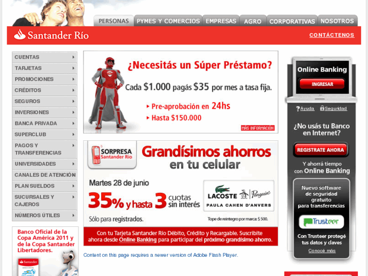 www.santanderrio.com.ar