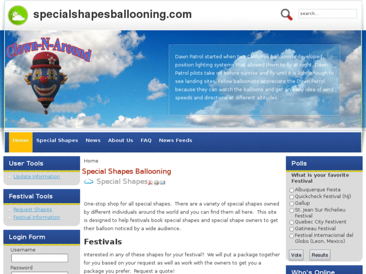 www.specialshapesballooning.com