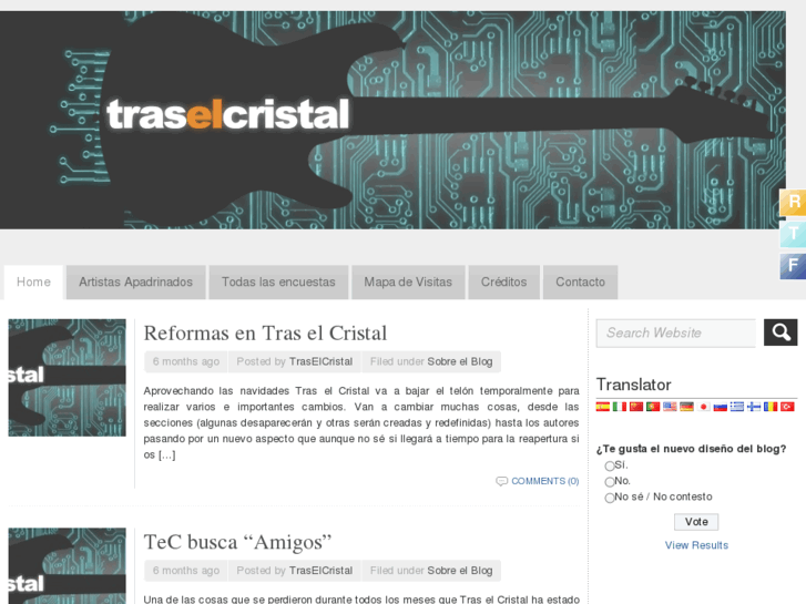 www.traselcristal.es