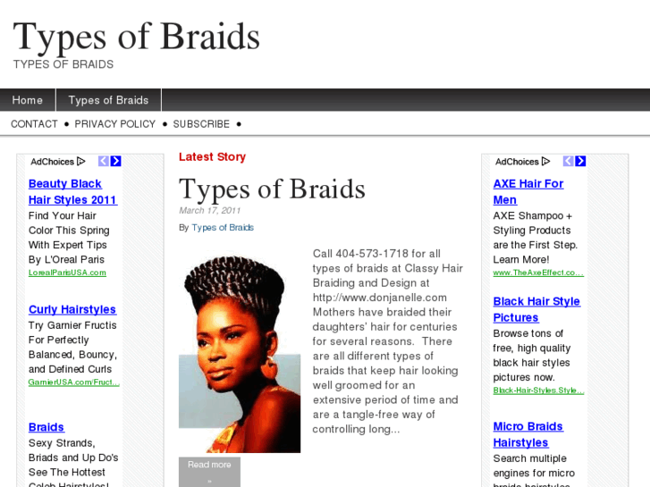 www.typesofbraids.net