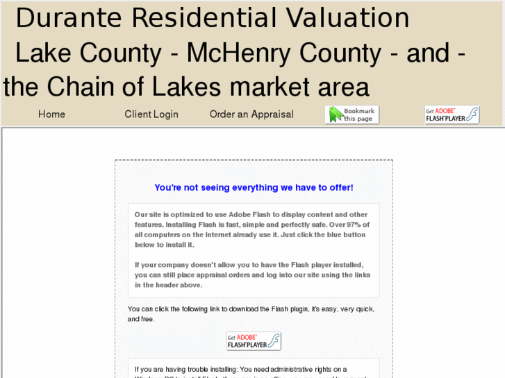 www.chainoflakesilappraisal.com