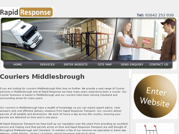 www.couriersmiddlesbrough.com