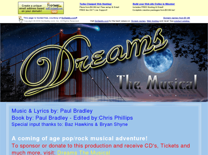 www.dreamsthemusical.com