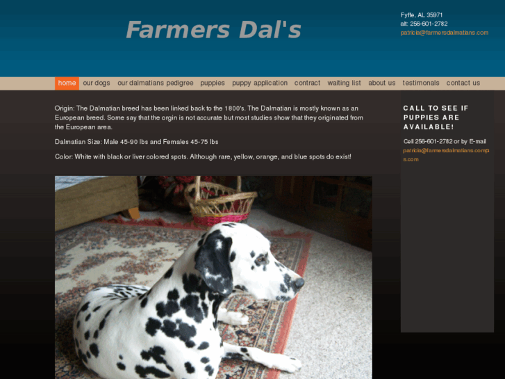 www.farmersdalmatians.com