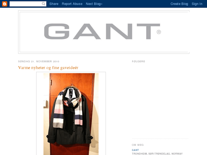 www.gantstoretrondheim.com