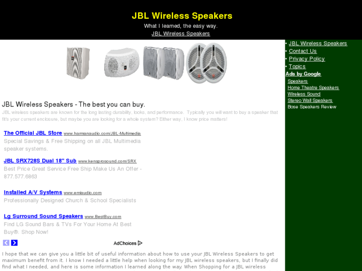 www.jblwirelessspeakers.com