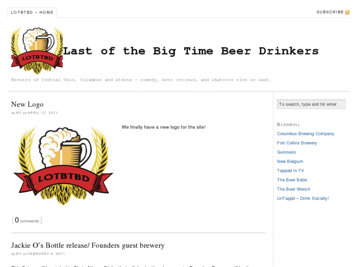 www.lastofthebigtimebeerdrinkers.com