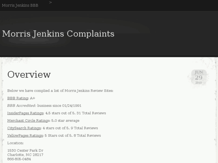 www.morrisjenkinscomplaints.com