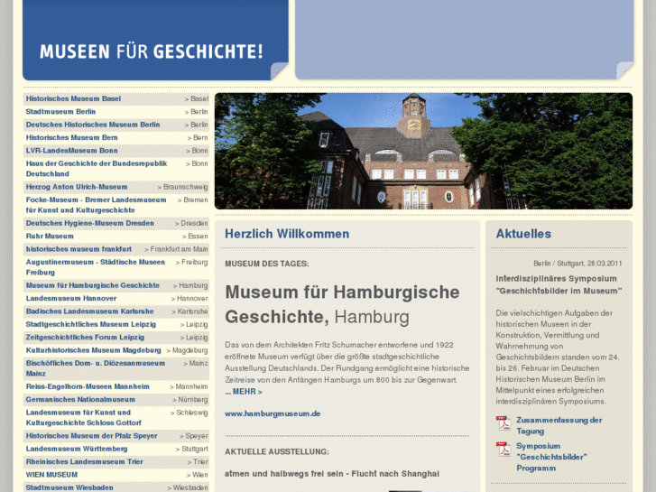 www.museenfuergeschichte.de