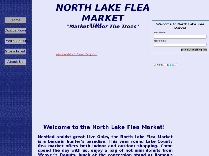 www.northlakefleamarket.com