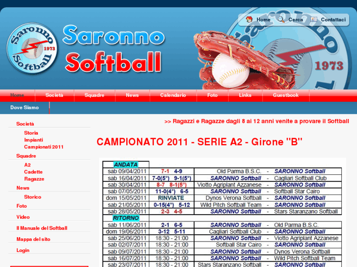 www.saronnosoftball.it