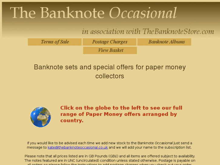 www.thebanknoteoccasional.co.uk