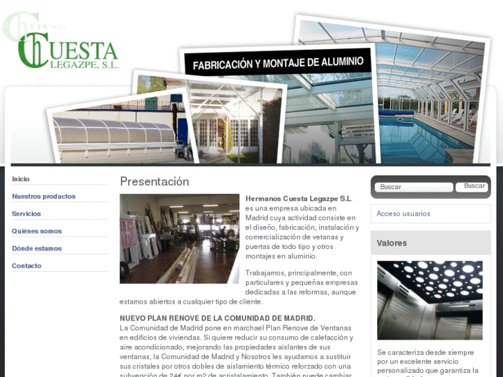 www.aluminioscuesta.com