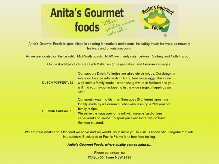 www.anitasgourmetfoods.com